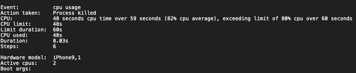 CPU Report