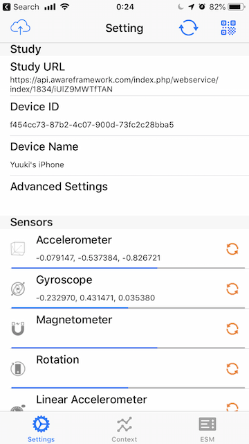 Settings UI